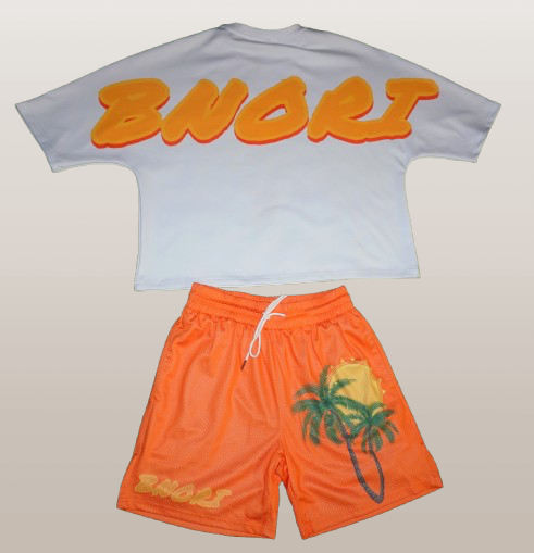 Paradise Oversized Cropped Tshirt